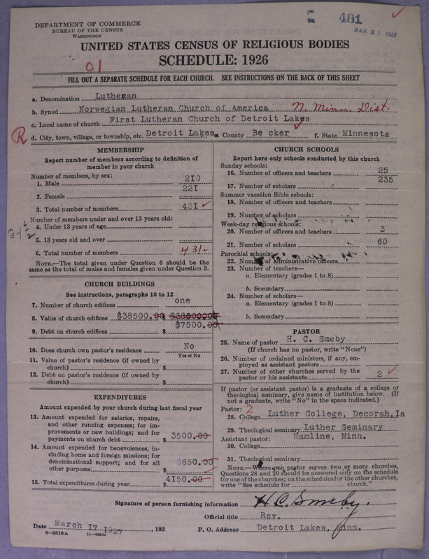Scan of Norwegian Lutheran Church of America: 481