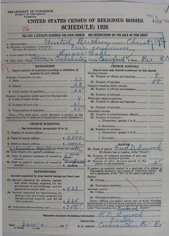 Scan of Church of the United Brethren in Christ: 169