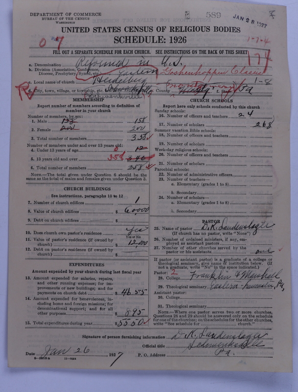 Scan of Reformed Church in the United States: 589