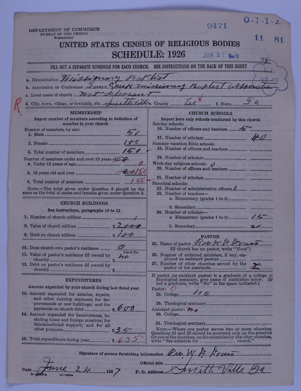 Scan of Negro Baptists: 9471