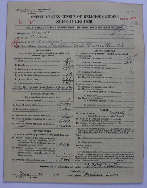 Scan of Presbyterian Church in the United States: 1433