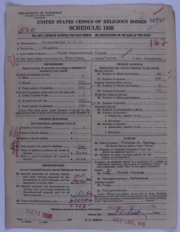 Scan of Presbyterian Church in the United States of America: 4177