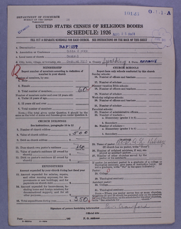 Scan of Negro Baptists: 10123