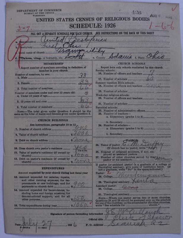 Scan of United Presbyterian Church of North America: 426