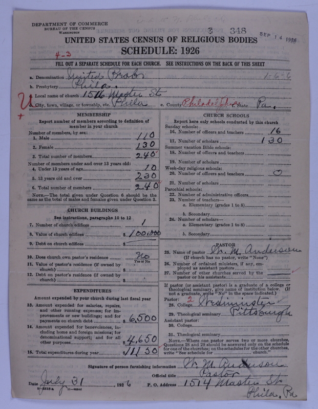 Scan of United Presbyterian Church of North America: 348