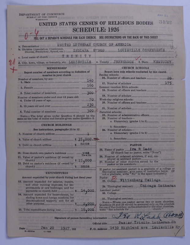 Scan of United Lutheran Church in America: 3452