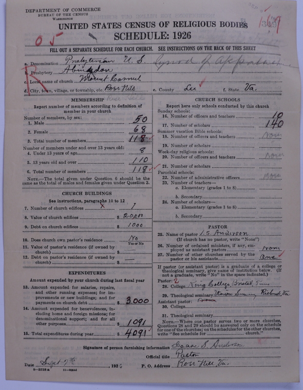 Scan of Presbyterian Church in the United States: 349