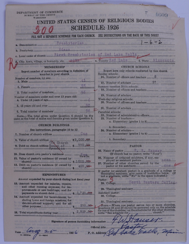 Scan of Presbyterian Church in the United States of America: 4609