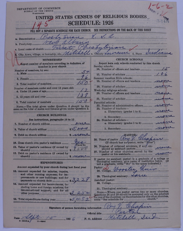 Scan of Presbyterian Church in the United States of America: 3248