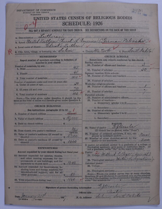 Scan of United Lutheran Church in America: 2626
