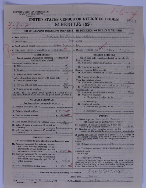 Scan of Presbyterian Church in the United States of America: 8551