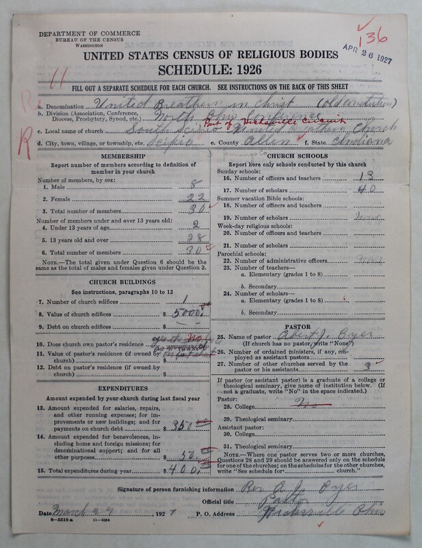 Scan of Church of the United Brethren in Christ (Old Constitution): 136