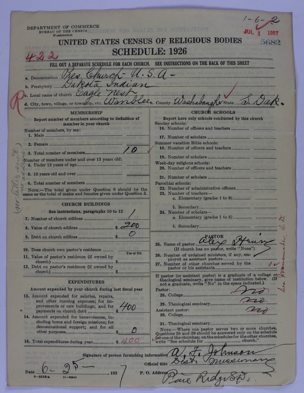 Scan of Presbyterian Church in the United States of America: 5682
