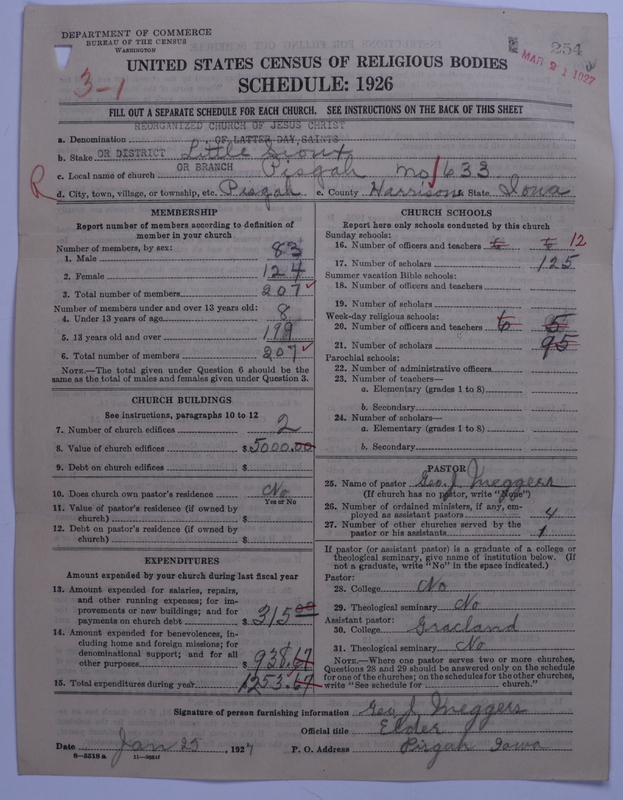 Scan of Reorganized Church of Jesus Christ of Latter Day Saints: 254