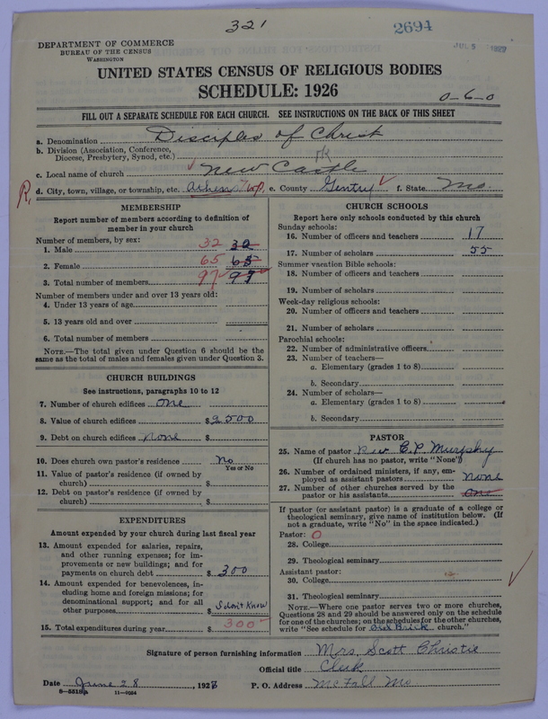 Scan of Disciples of Christ: 2694