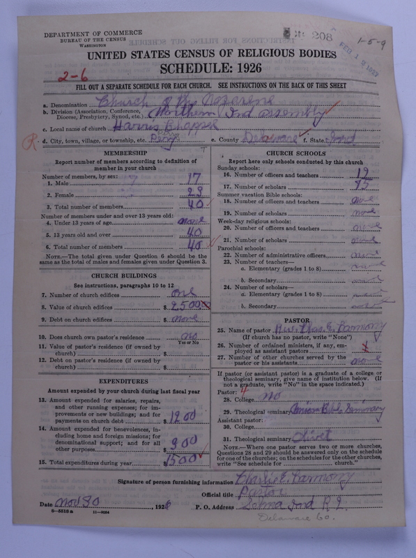Scan of Church of the Nazarene: 208