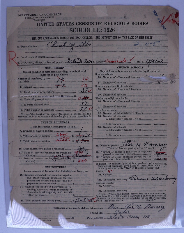 Scan of Church of God (Headquarters, Anderson, Ind.): 1