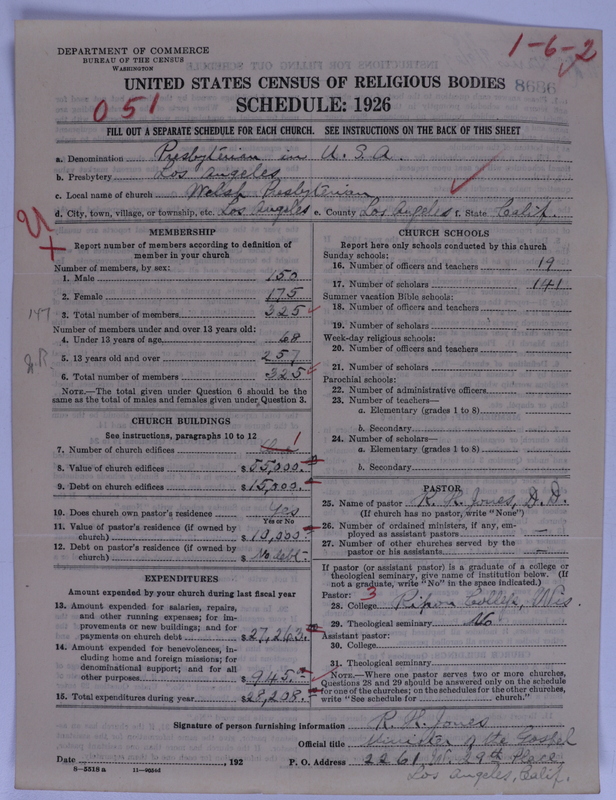 Scan of Presbyterian Church in the United States of America: 8686