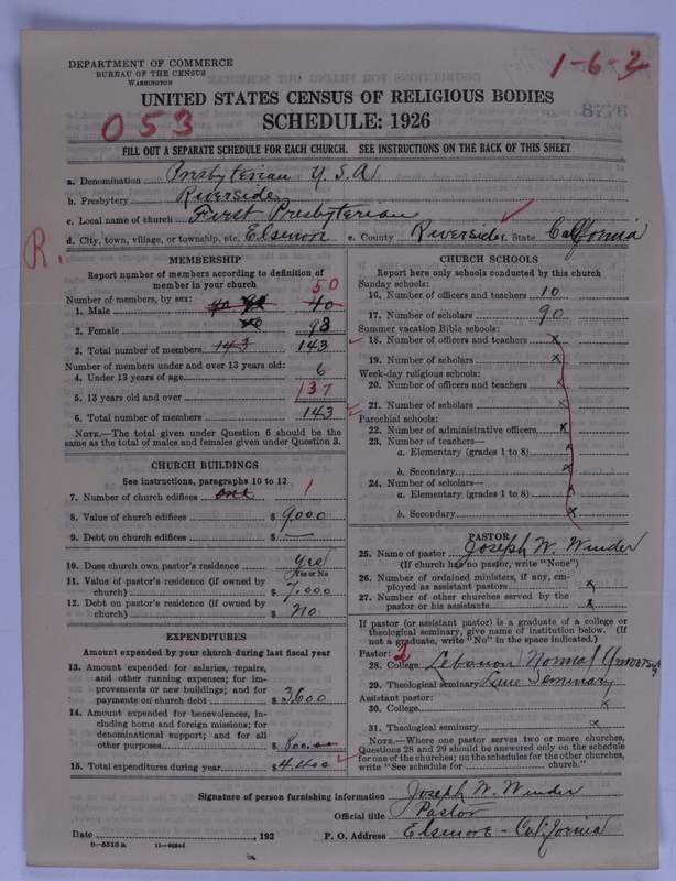 Scan of Presbyterian Church in the United States of America: 8776