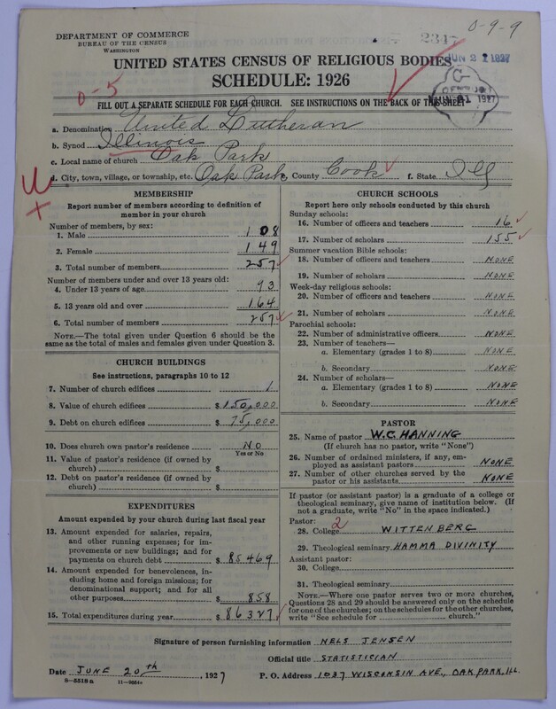 Scan of United Lutheran Church in America: 2347