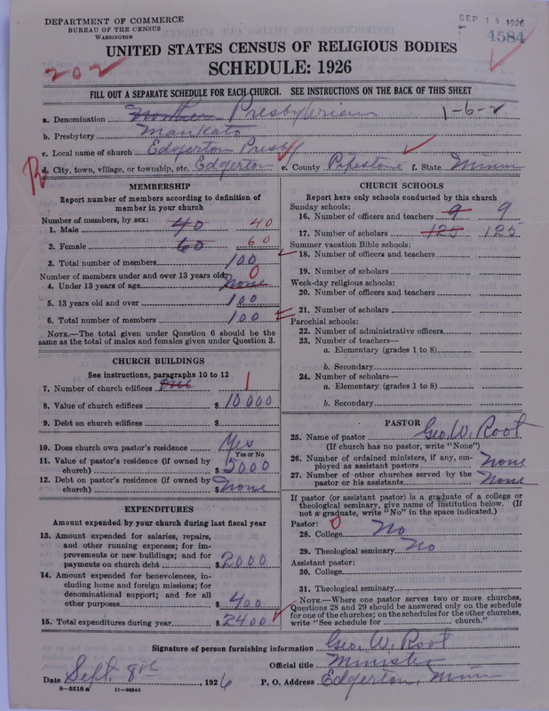 Scan of Presbyterian Church in the United States of America: 4584