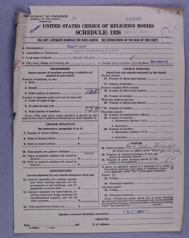 Scan of Negro Baptists: 10239
