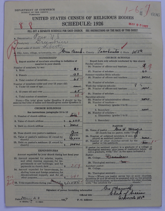 Scan of Presbyterian Church in the United States: 696