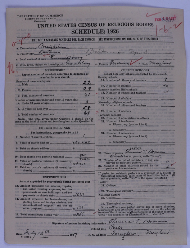 Scan of Presbyterian Church in the United States of America: 6237