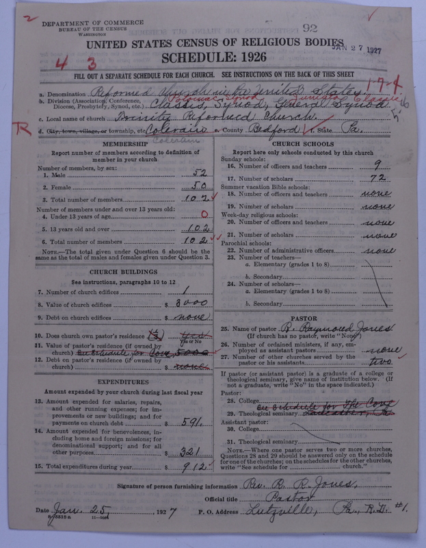 Scan of Reformed Church in the United States: 92