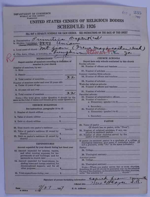 Scan of Colored Primitive Baptists: 235