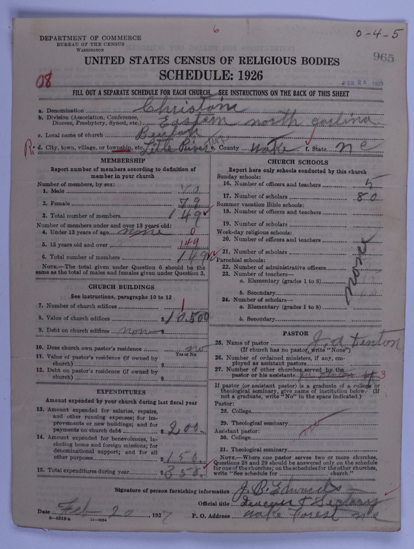 Scan of Christian Church (General Convention of the Christian Church): 965