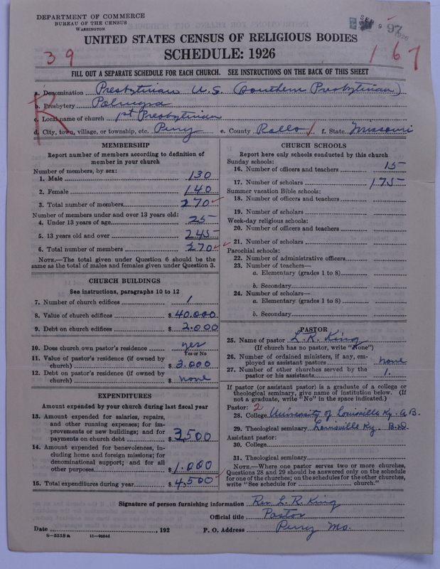 Scan of Presbyterian Church in the United States: 97