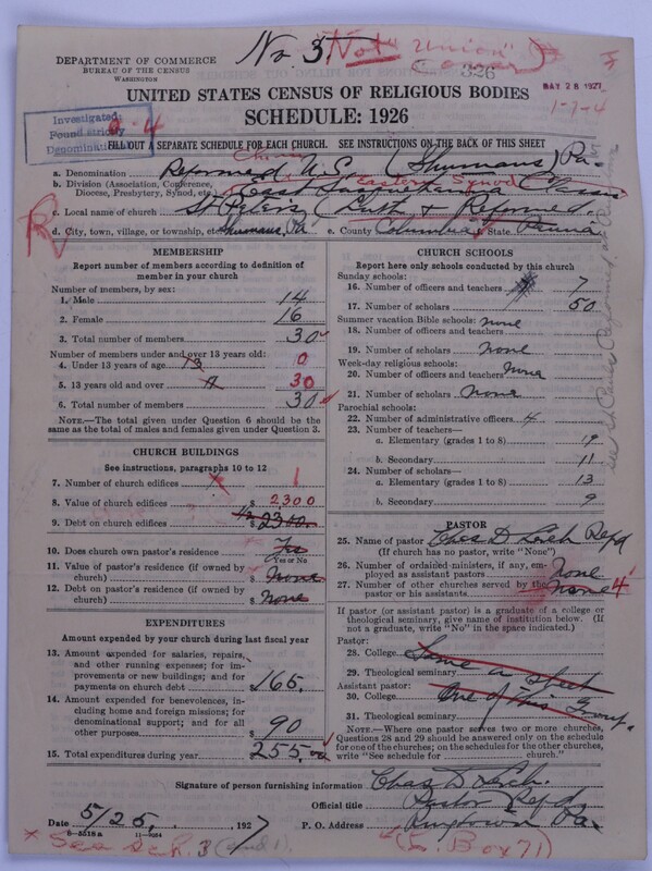 Scan of Reformed Church in the United States: 326