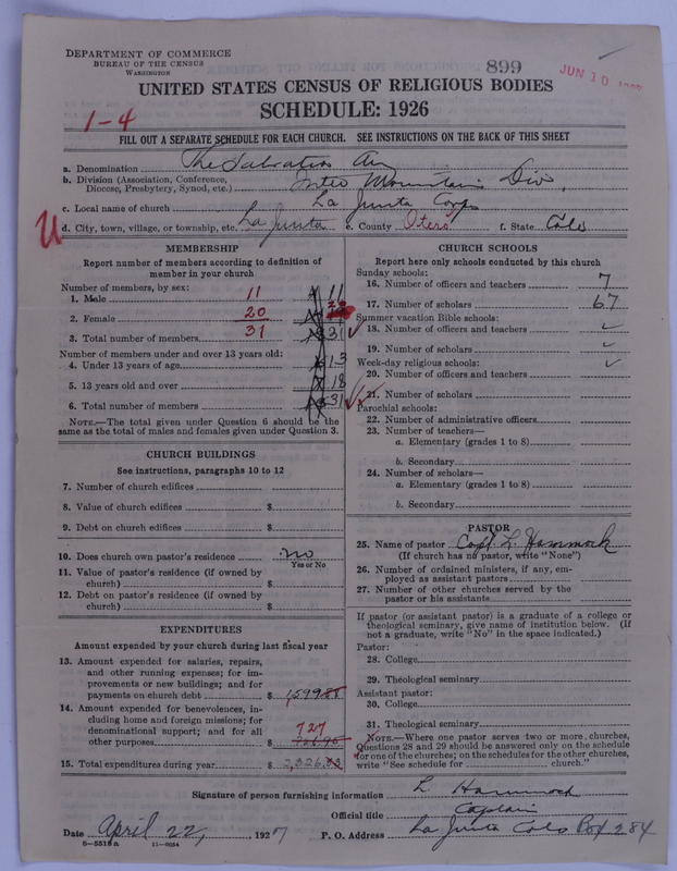 Scan of Salvation Army: 899