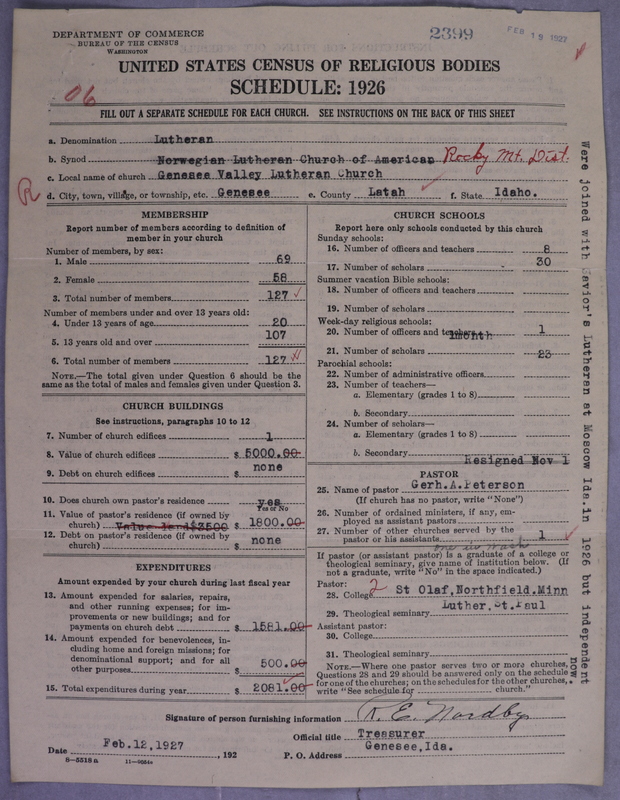 Scan of Norwegian Lutheran Church of America: 2400