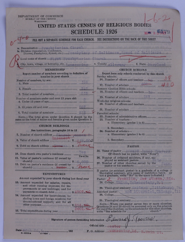 Scan of Presbyterian Church in the United States of America: 6179