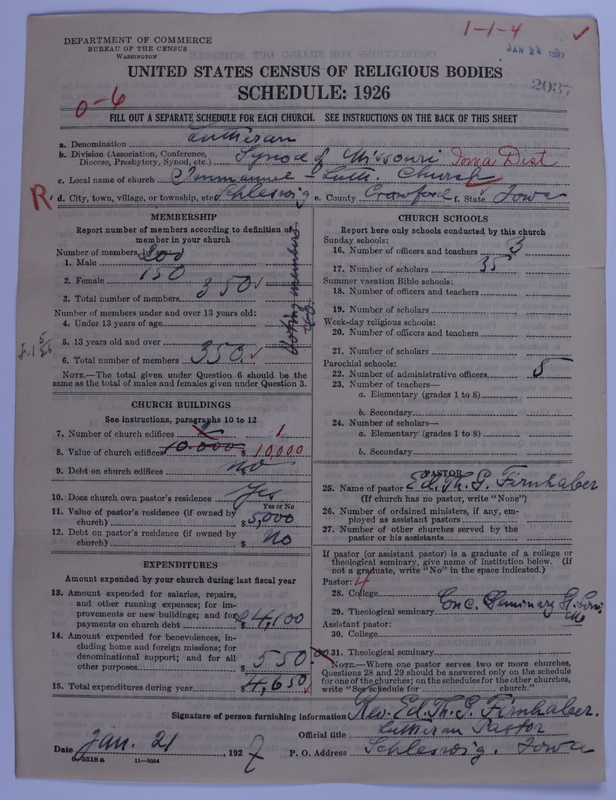 Scan of Evangelical Lutheran Synodical Conference of America: Evangelical Lutheran Synod of Missouri, Ohio, and Other States: 2037