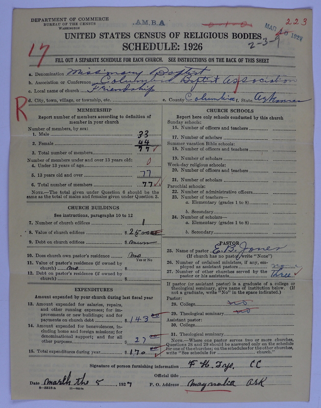 Scan of Landmark Baptist of America: 223