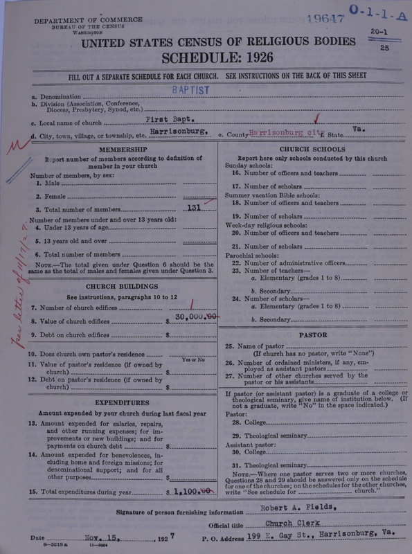 Scan of Negro Baptists: 19647