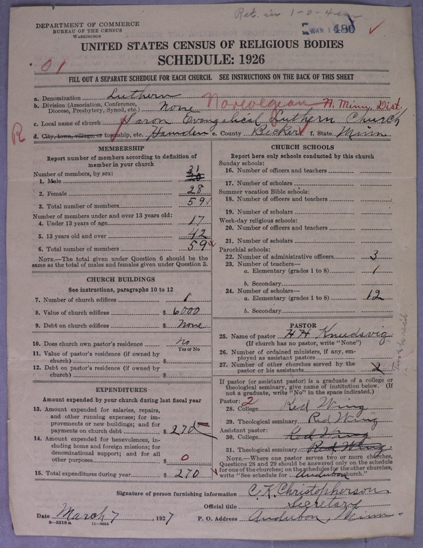 Scan of Norwegian Lutheran Church of America: 480