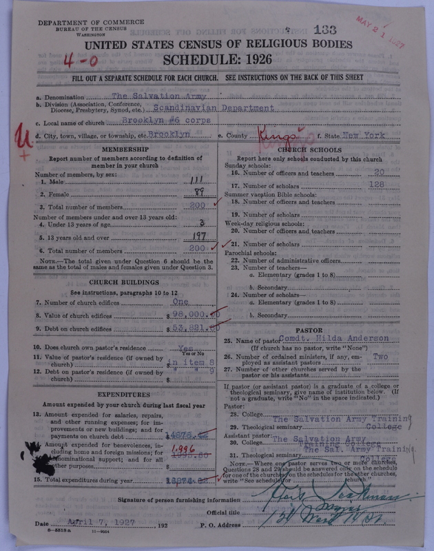 Scan of Salvation Army: 133