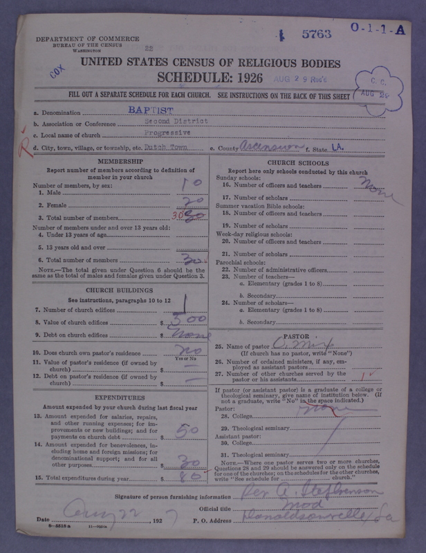 Scan of Negro Baptists: 5763