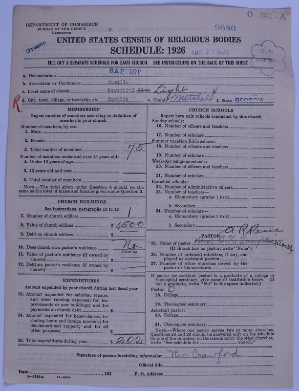 Scan of Negro Baptists: 9680