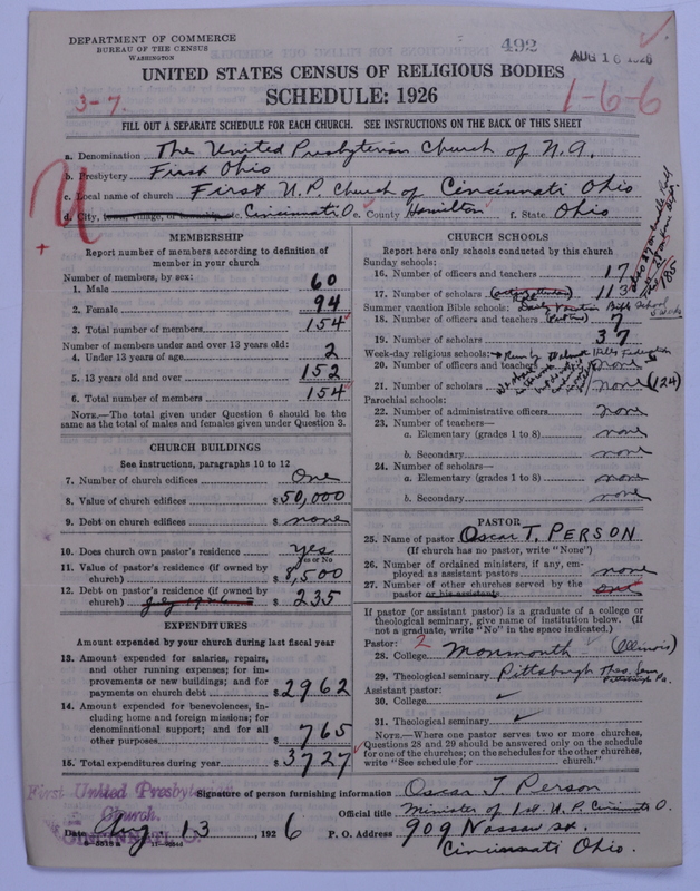 Scan of United Presbyterian Church of North America: 492