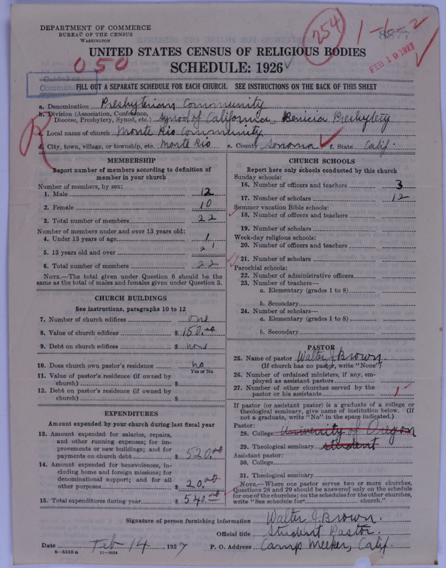Scan of Presbyterian Church in the United States of America: 8877