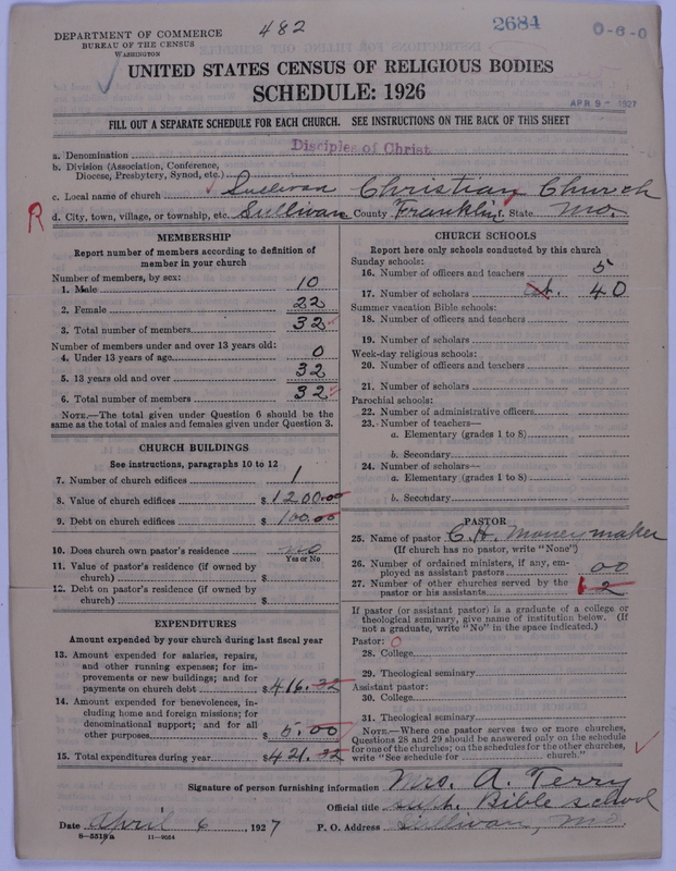 Scan of Disciples of Christ: 2684