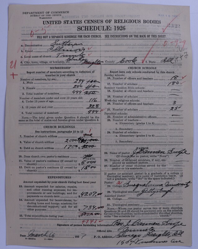 Scan of United Lutheran Church in America: 2322