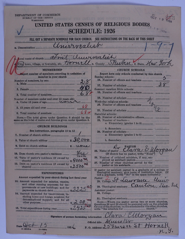Scan of Universalist Church: 273
