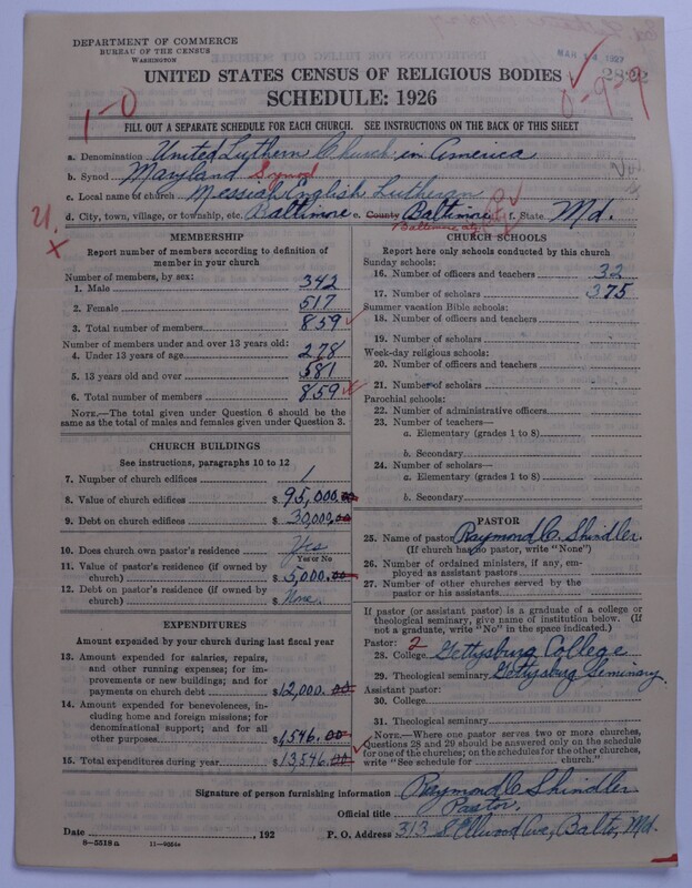 Scan of United Lutheran Church in America: 2822