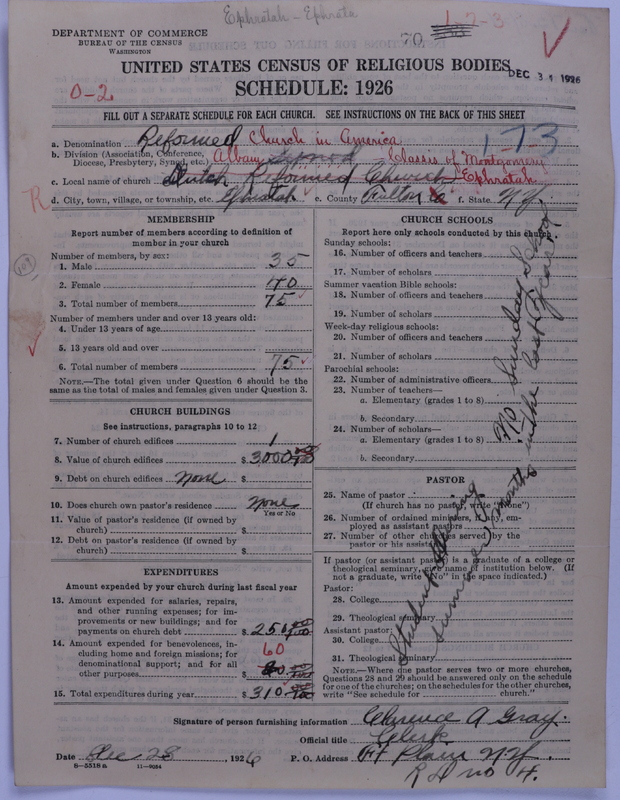 Scan of Reformed Church in America: 70